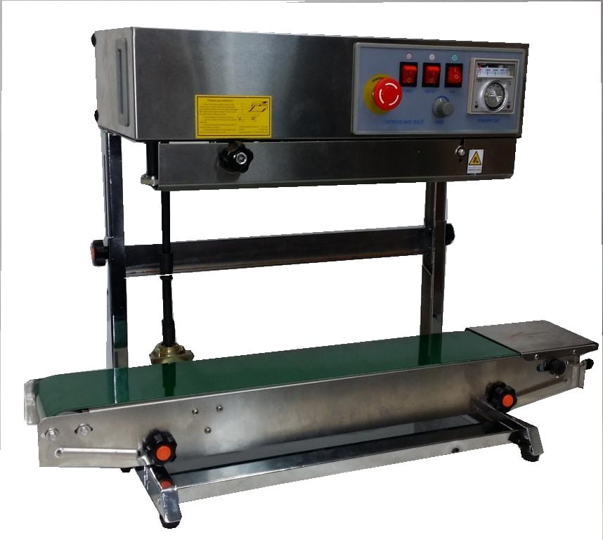 Vertical Constant Temperature Sealer with Conveyor DBF 900 WL