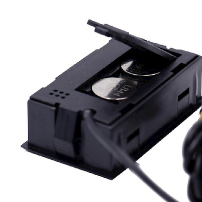 Thermometer Temperature Sensor with Probe Black